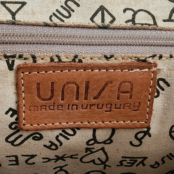 UNISA Vintage | Black Leather Croc Embossed Purse - Picture 4 of 4